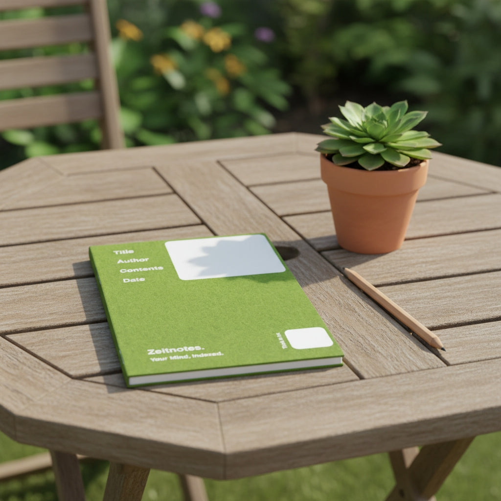 Aubrey - Green Felt Design A5 Hardback Notebook