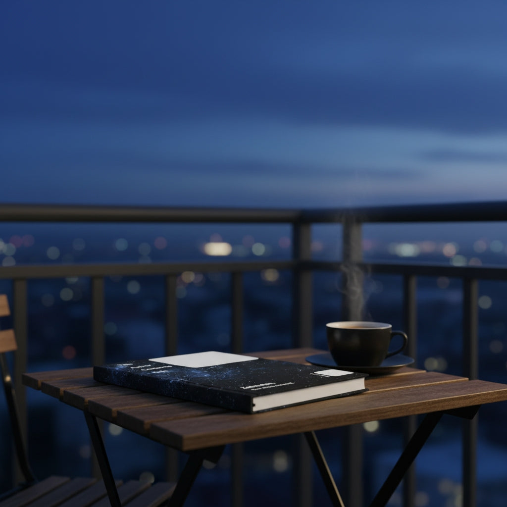 Cordula - Space and Stars A5 Hardback Notebook