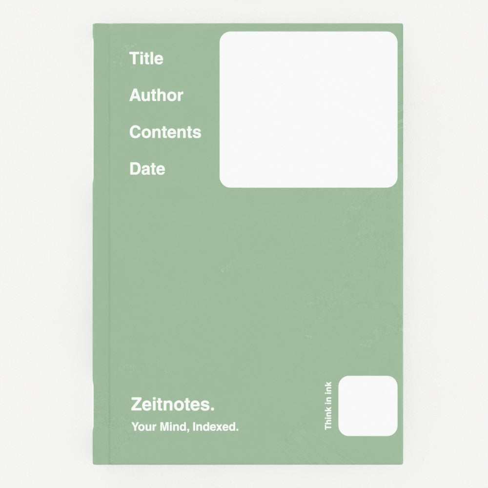 Cornelius - Light Green A5 Hardback Notebook