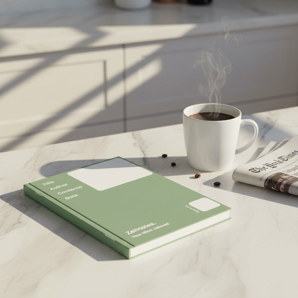 Cornelius - Light Green A5 Hardback Notebook