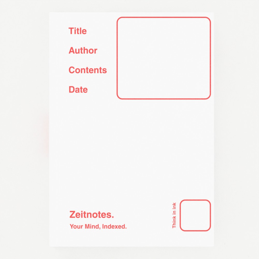 Elmira - White with Red A5 Hardback Notebook