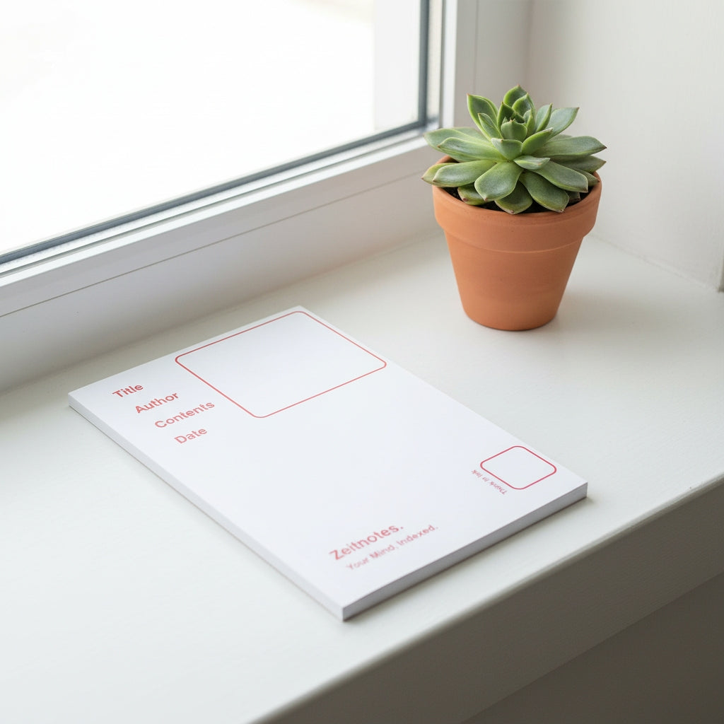 Elmira - White with Red A5 Hardback Notebook