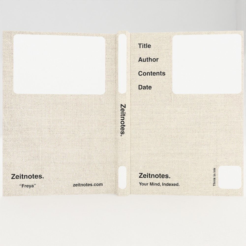 Freya - Canvas Design A5 Hardback Notebook