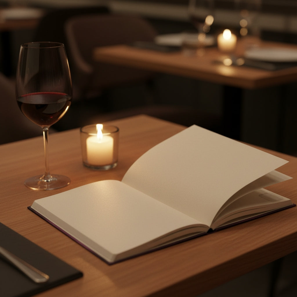 Germaine - Vintage Purple Fabric A5 Hardback Notebook