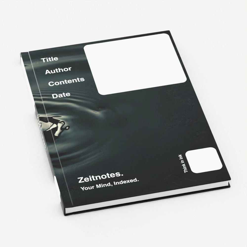 Horatio - Water Ripples Design A5 Hardback Notebook