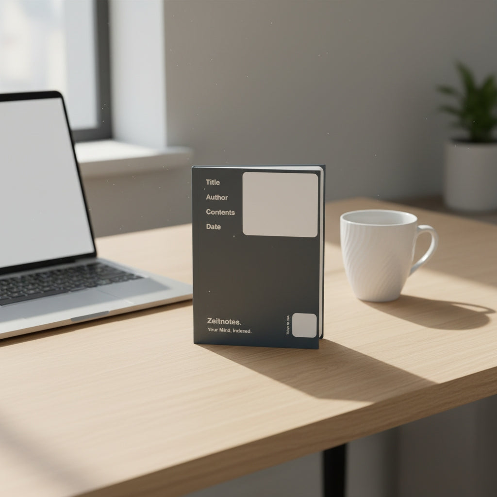 Humphrey - Dark Blue A5 Hardback Notebook