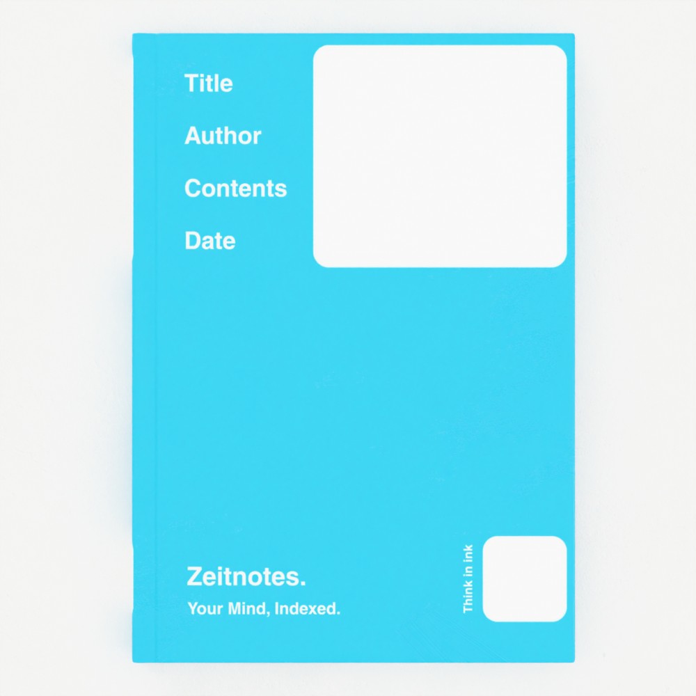 Ignatius - Light Blue A5 Hardback Notebook