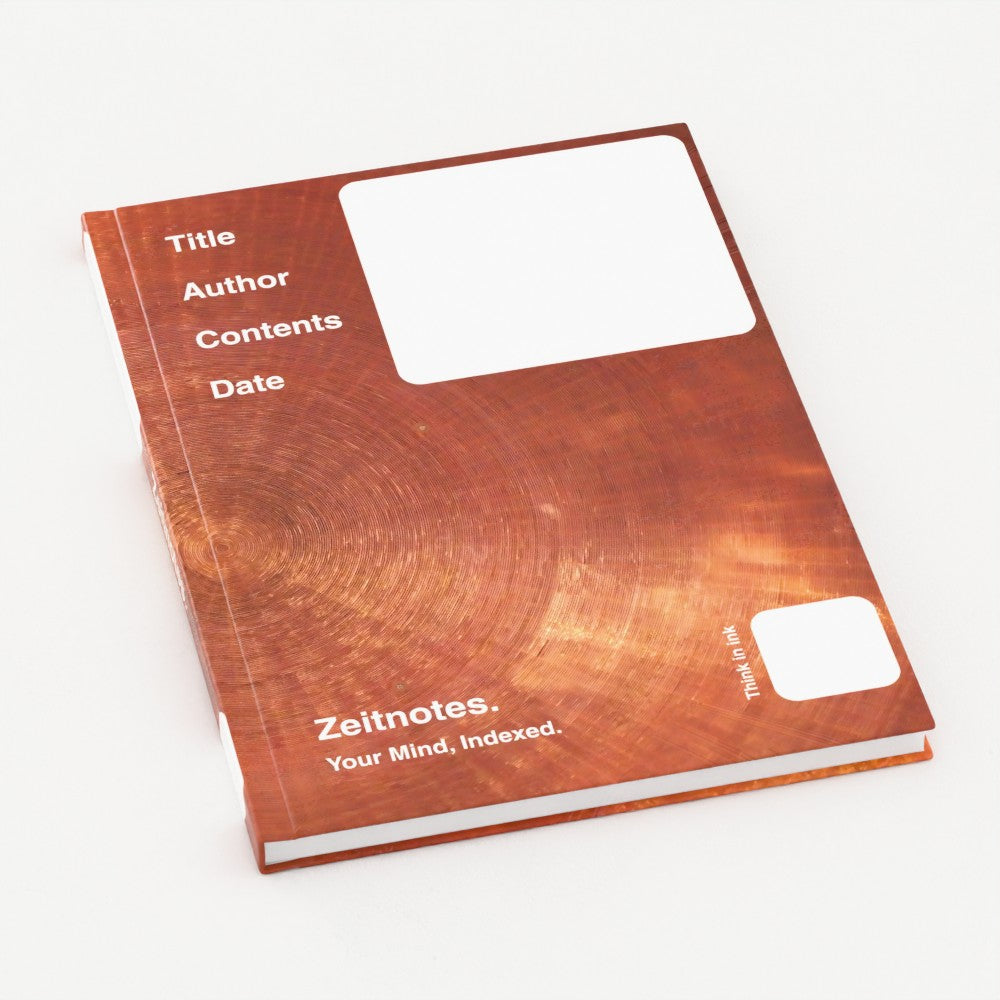 Nicodemus - Copper Metal A5 Hardback Notebook