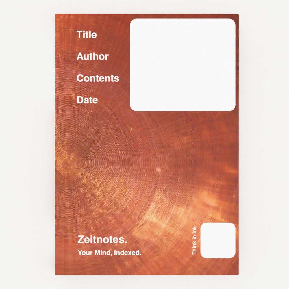 Nicodemus - Copper Metal A5 Hardback Notebook