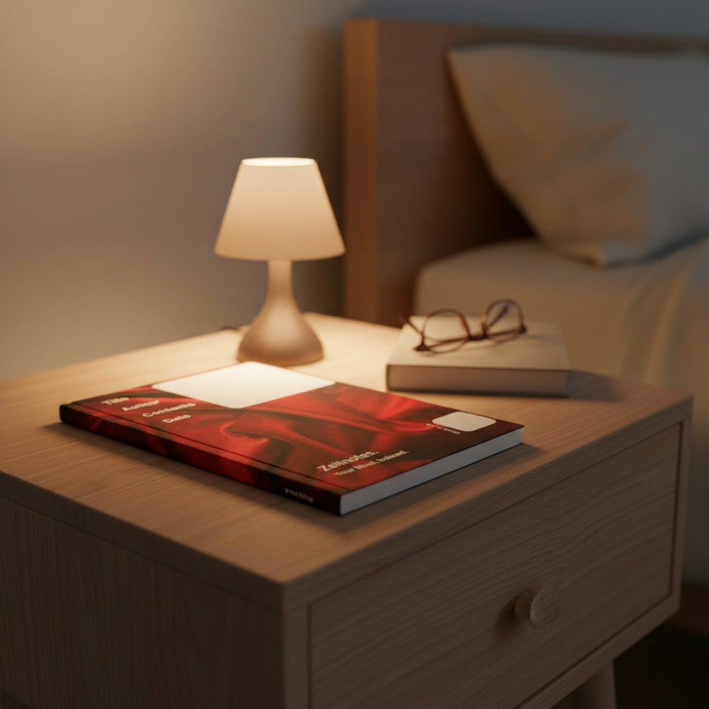 Scarlett - Red Velvet Design A5 Hardback Notebook